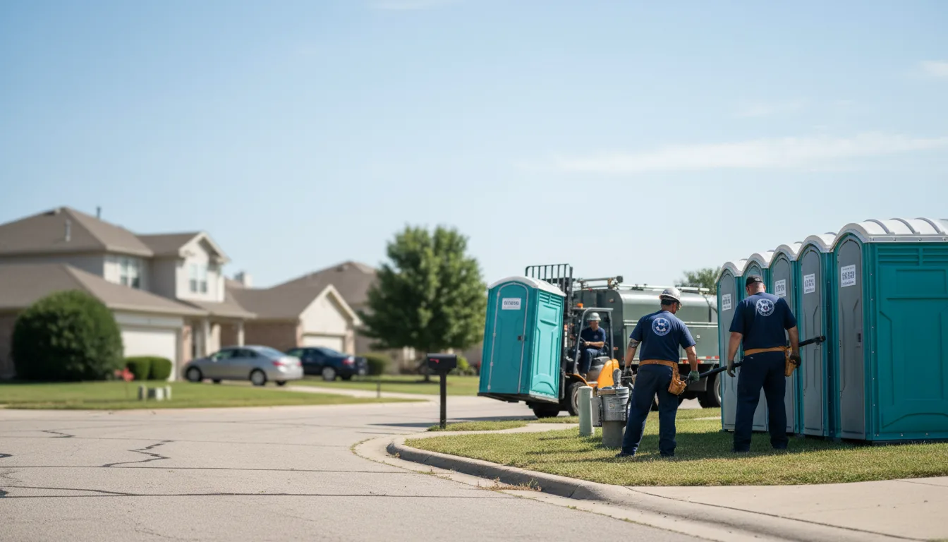 Porta Potty Rental in Martensdale, IA near me